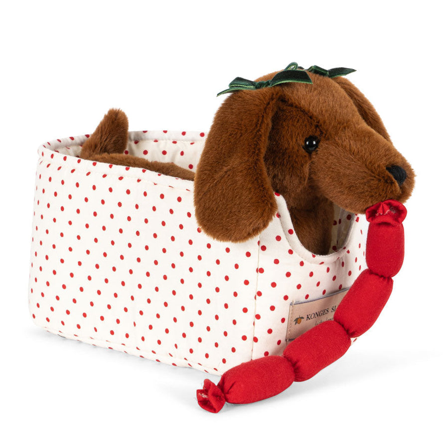 Konges Sløjd Chorizo Sausage Dog Brown