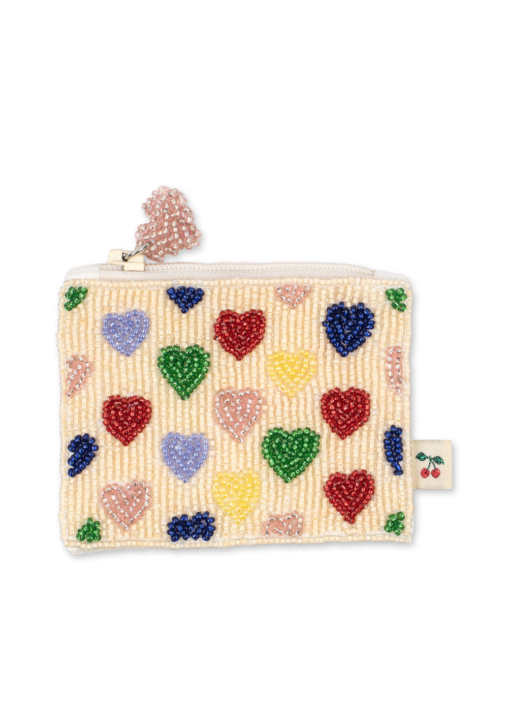 Konges Slojd Coeur Beaded Wallet Coeur Colore