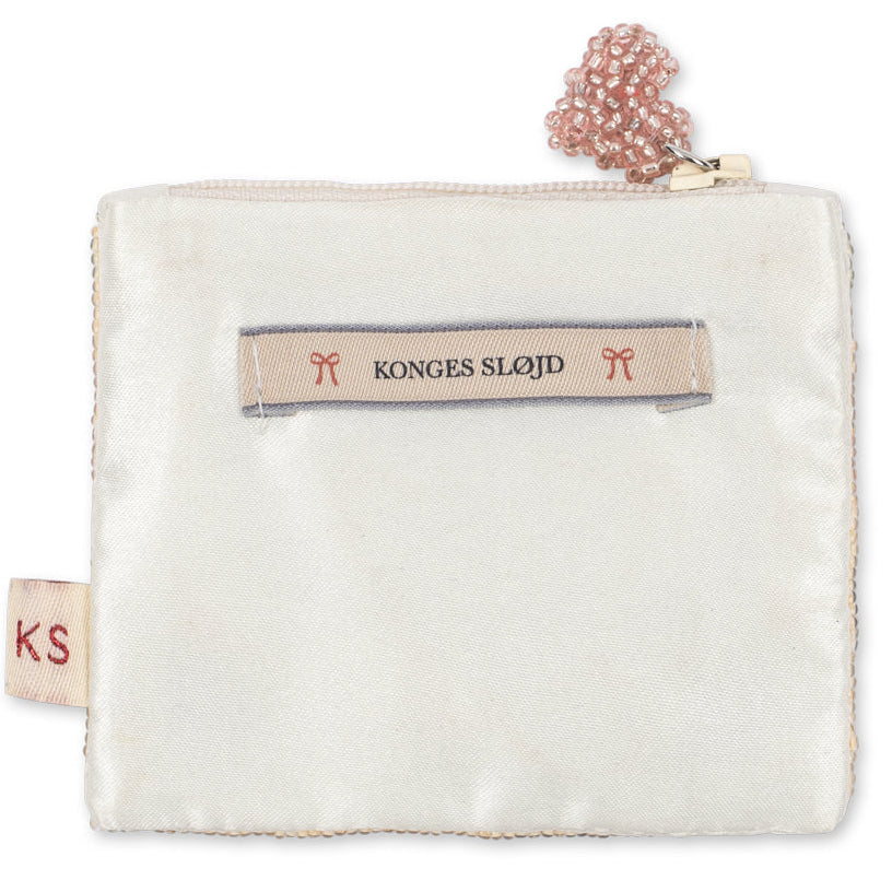 Konges Sløjd Coeur Beaded Wallet Coeur Coloré - kids beaded wallet
