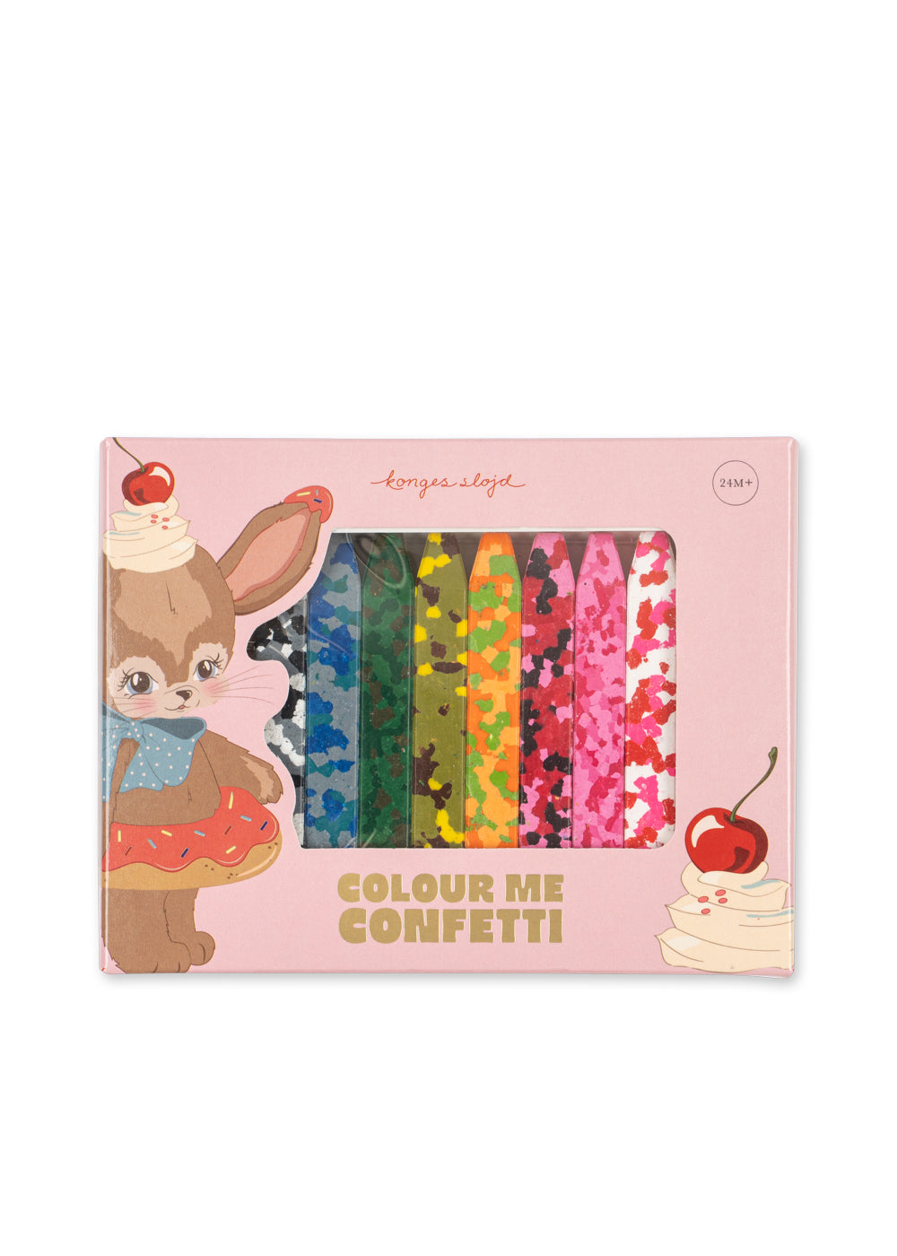 Konges Sløjd Confetti Crayons: Bunny