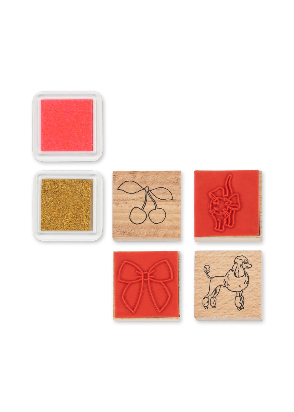 Konges Sløjd Creative Art Caddy Glitter Rose packshot