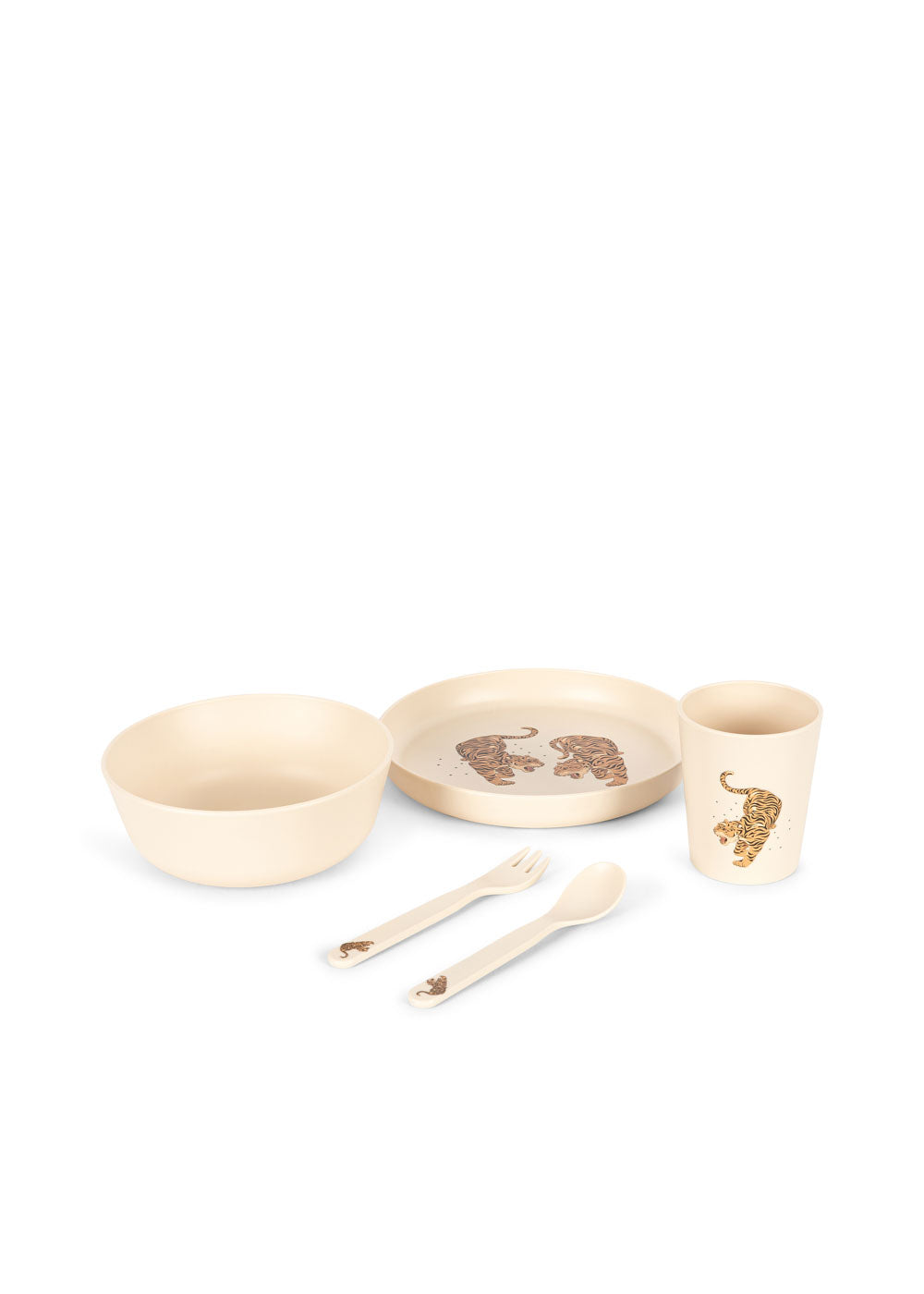 Konges Sløjd Dinner Set Tiger Ruggito