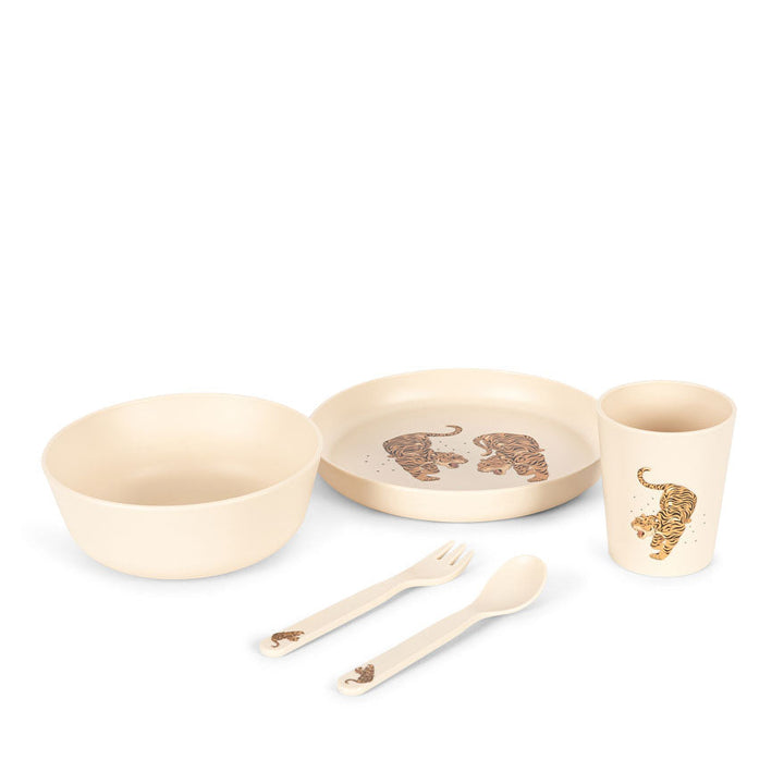 Konges Sløjd Dinner Set Tiger Ruggito