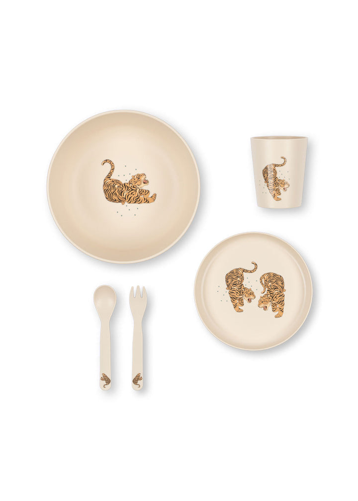 Konges Sløjd Dinner Set Tiger Ruggito packshot