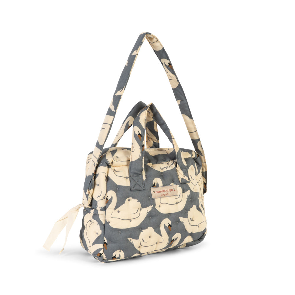 Konges Sløjd Doll Bag For Pram: Swan - alternate angle