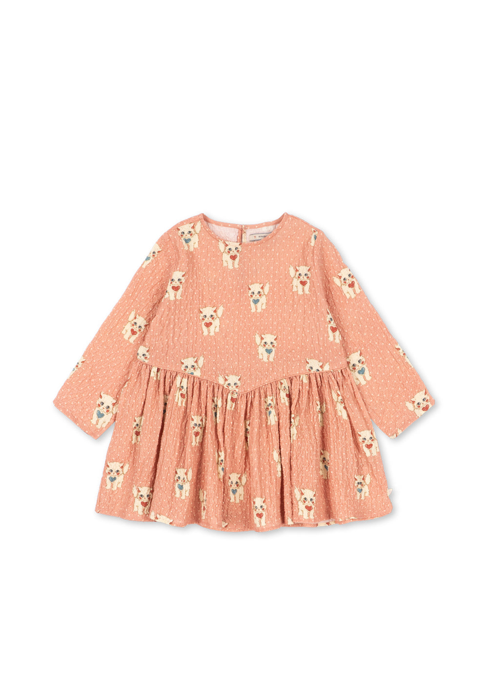 Konges Sløjd Elin Dress GOTS Ciao Miao Rose