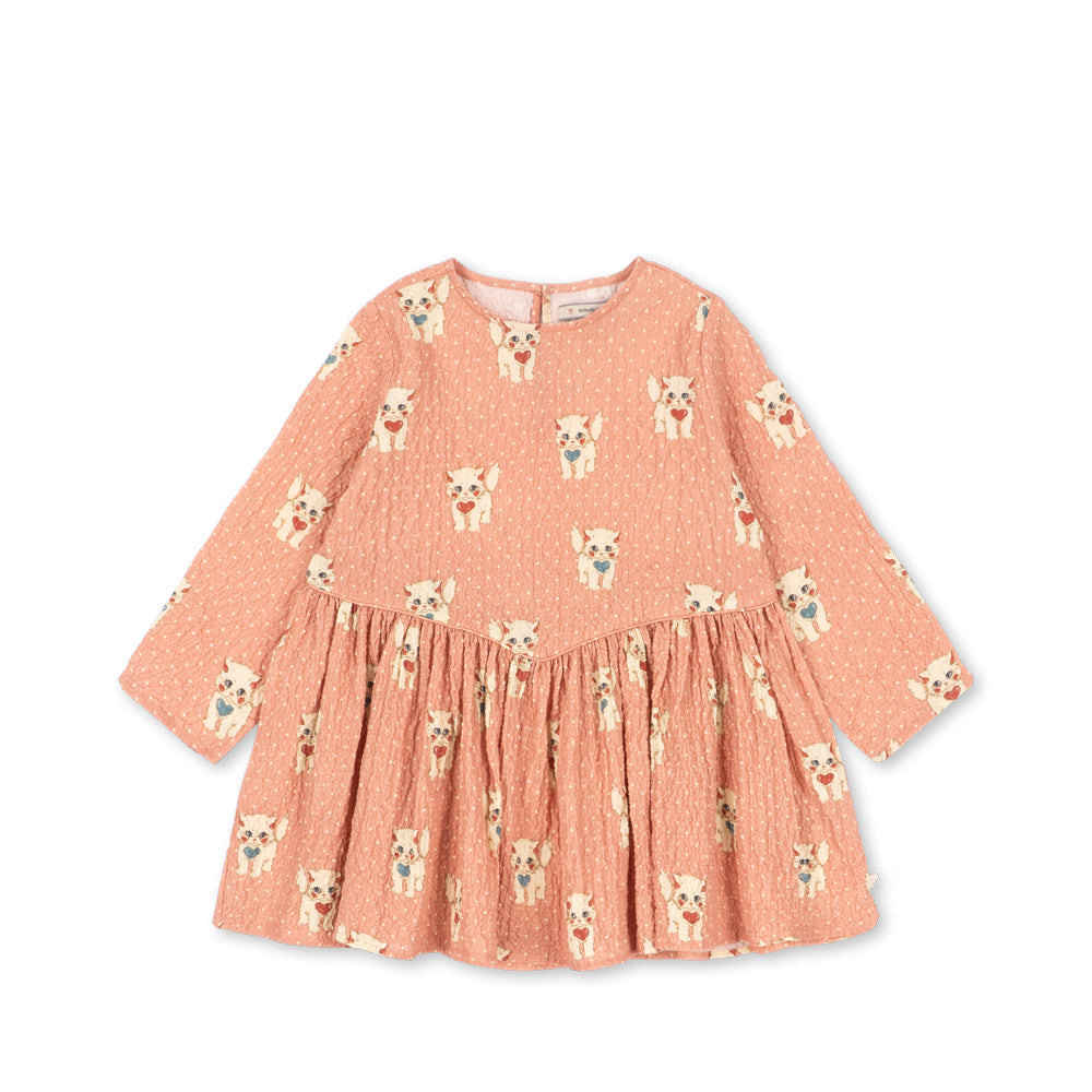 Konges Sløjd Elin Dress GOTS Ciao Miao Rose