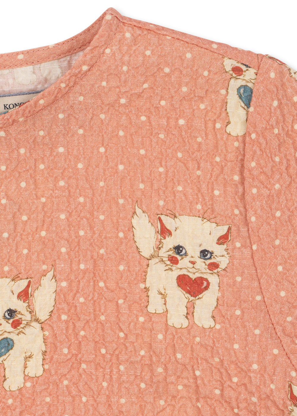 Elin Dress GOTS: Ciao Miao Rose - angle 4