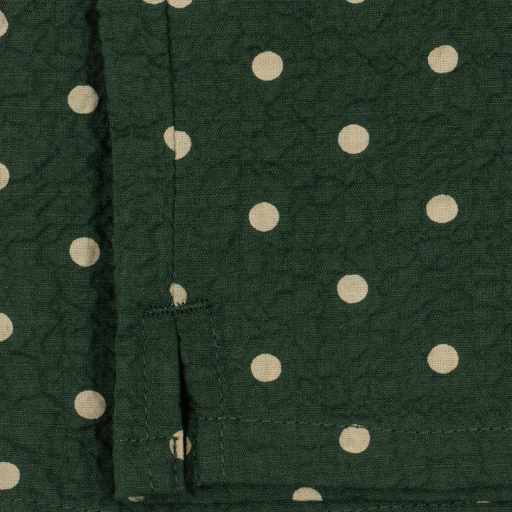 Konges Sløjd Elin Pants GOTS in Dot Marseille - waistband detail