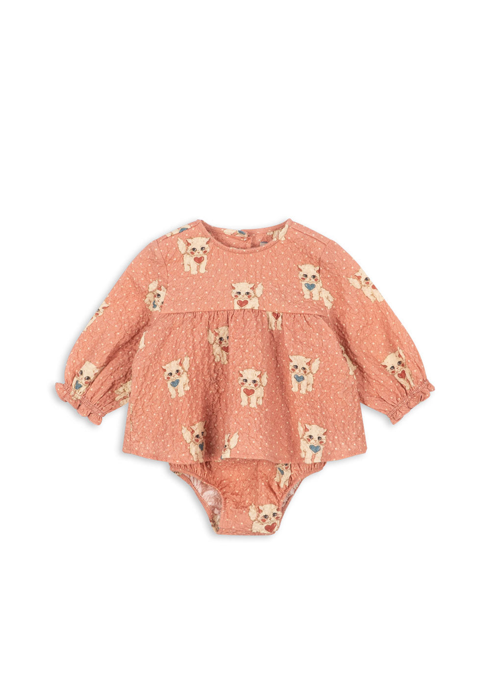 Konges Slojd Elin Romper GOTS Ciao Miao Rose