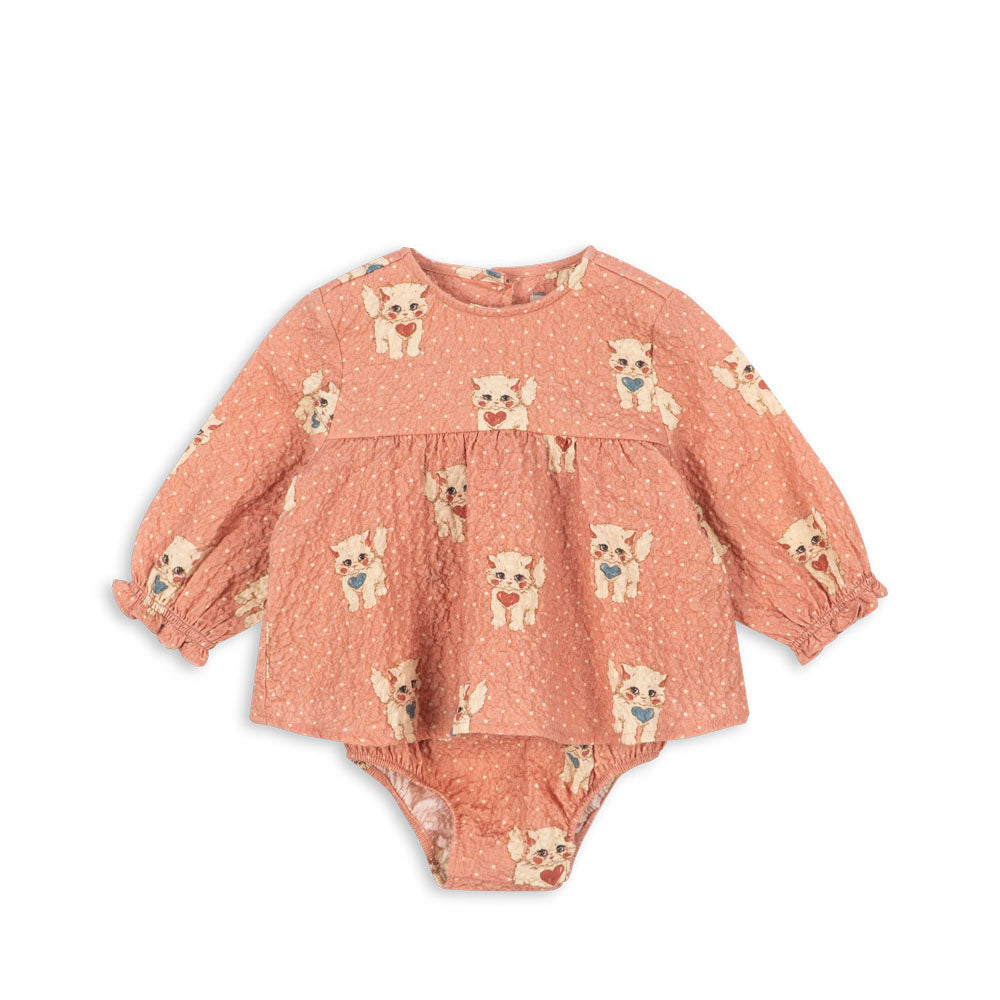 Konges Sløjd Elin Romper GOTS Ciao Miao Rose