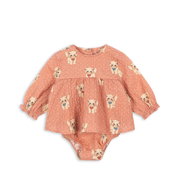 Konges Sløjd Elin Romper GOTS Ciao Miao Rose