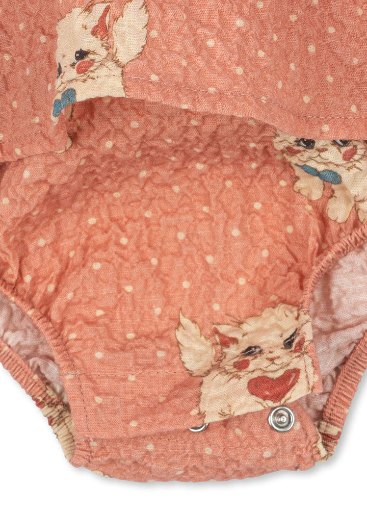 Elin Romper GOTS: Ciao Miao Rose - angle 5