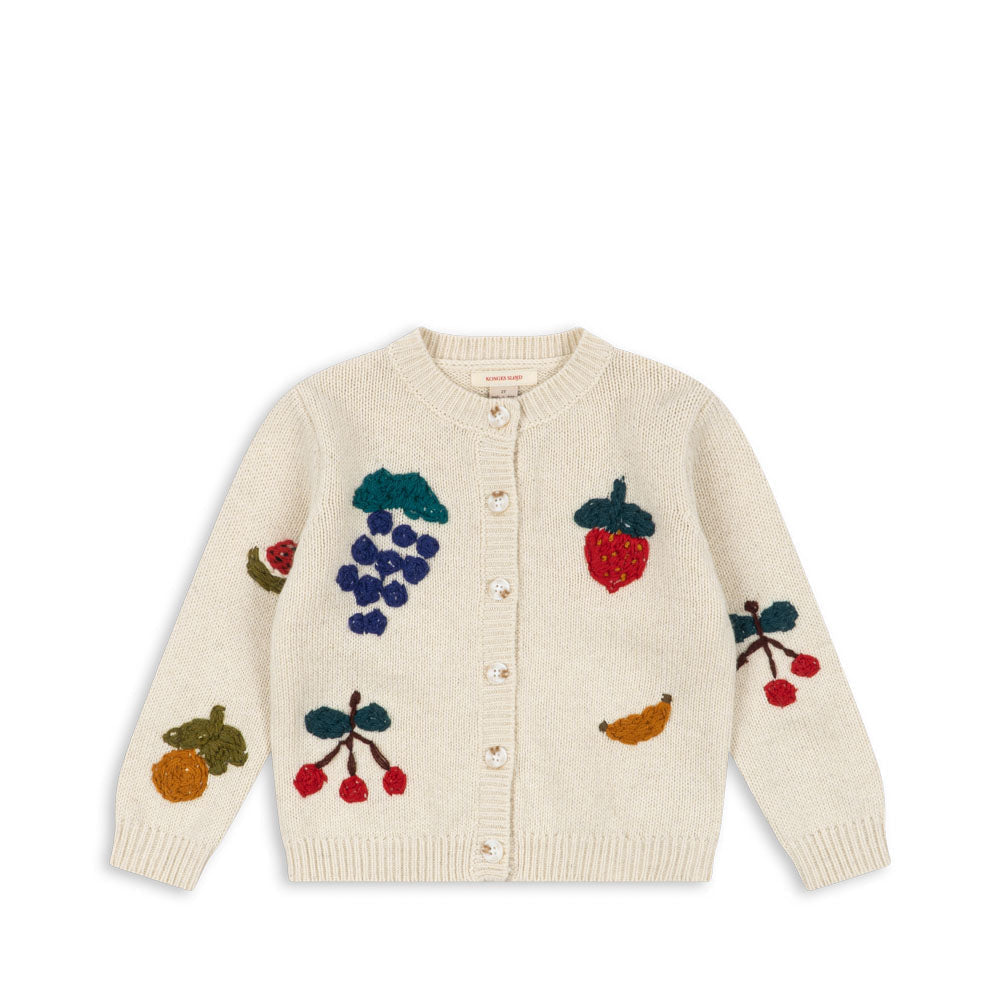 Konges Sløjd Fruity Cardigan Summer Sand