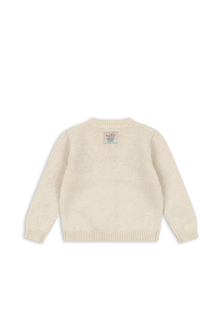 Konges Sløjd Fruity Cardigan Summer Sand - packshot