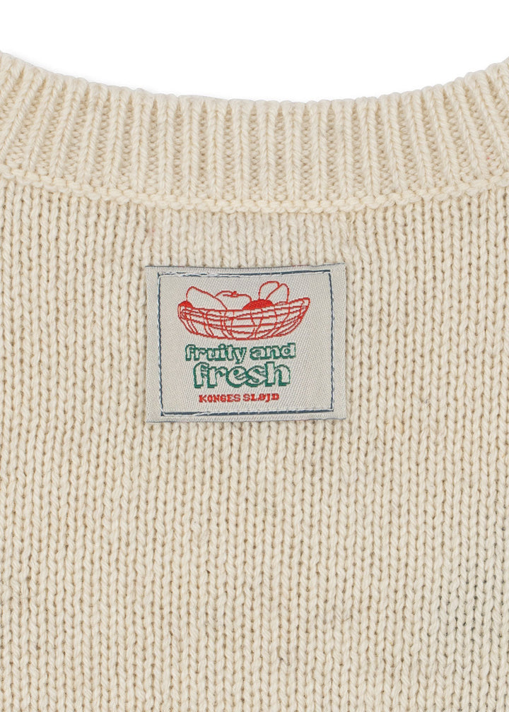 Konges Sløjd Fruity Cardigan Summer Sand - packshot