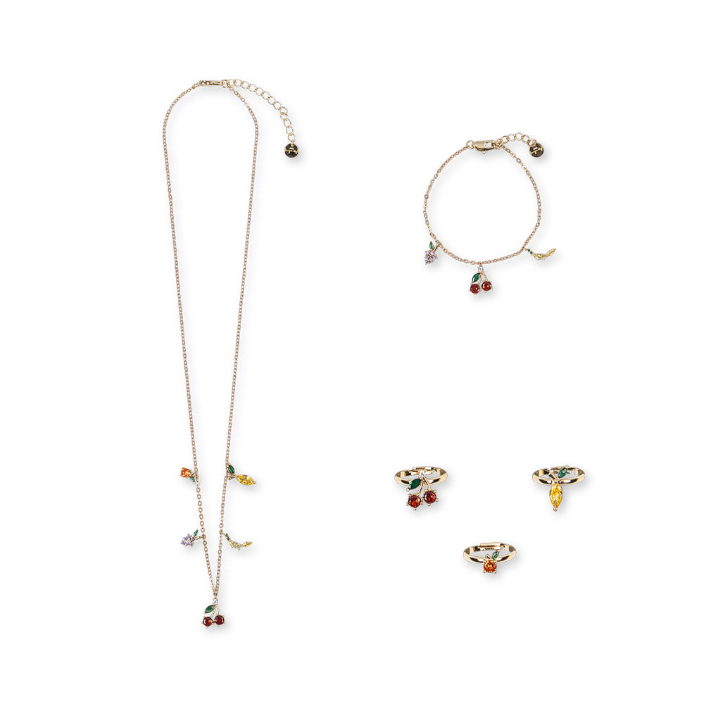 Konges Sløjd Fruity Jewelry Set: Multi - alternate angle
