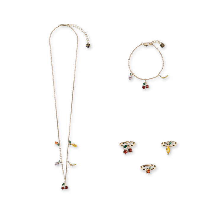 Konges Sløjd Fruity Jewelry Set: Multi - alternate angle