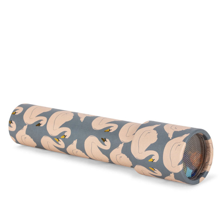 Konges Sløjd Kaleidoscope Swan - paper kaleidoscope kids toy