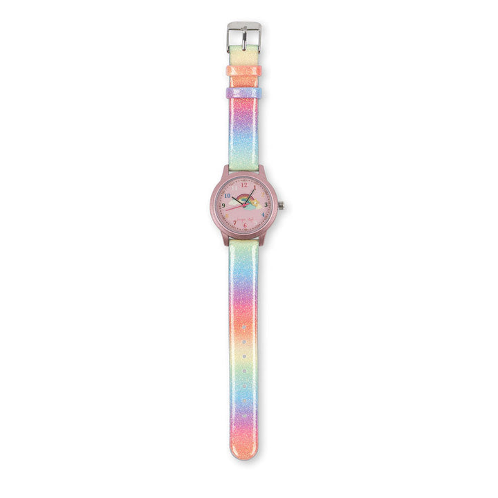 Konges Slojd Kids Watch Rainbow Rainbow Glitter