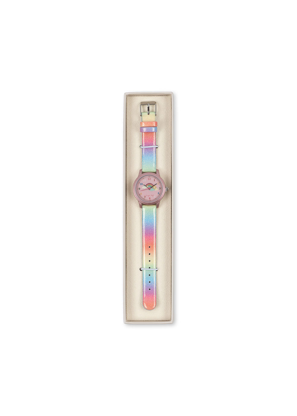 Konges Sløjd Kids Watch Rainbow Glitter - packshot