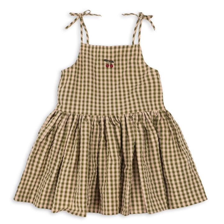 Konges Slojd Kim Isotta Dress Avocado Check