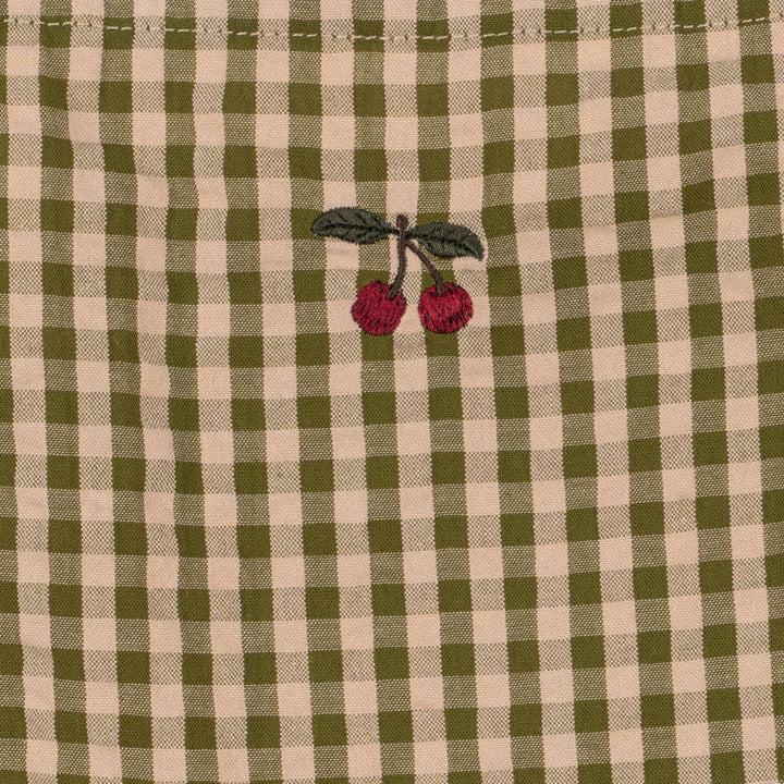 Konges Sløjd Kim Isotta Dress GOTS: Avocado Check