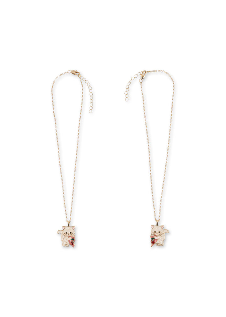 Konges Sløjd Kitty Bestie Necklace Gold - packshot