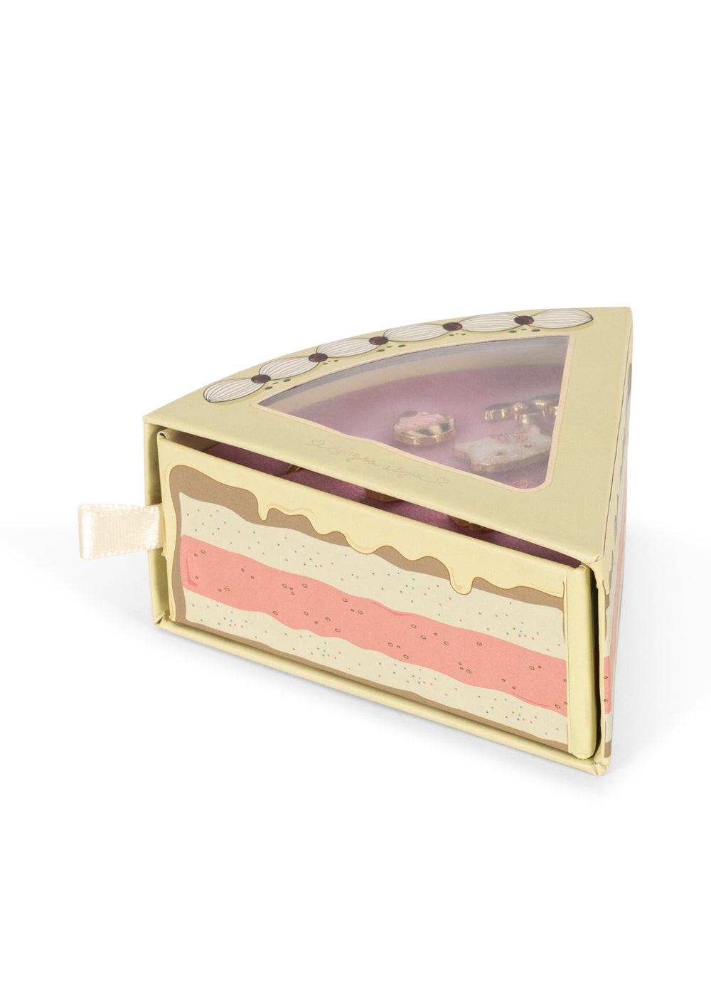 Konges Slojd Kitty Sweets Ring Set Gold