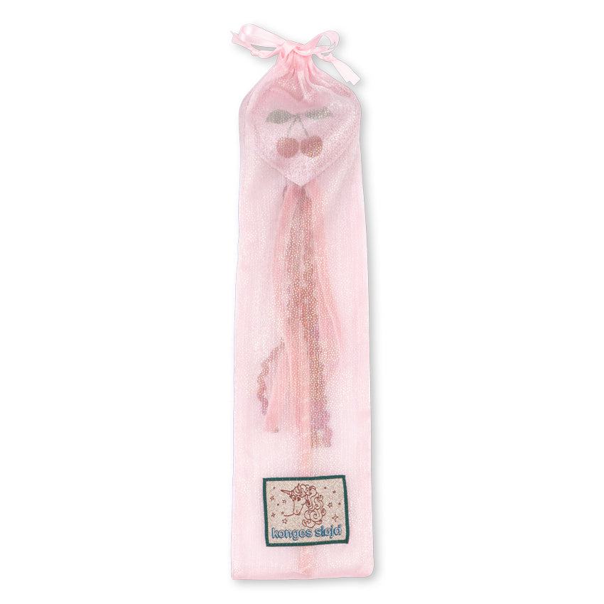 Konges Sløjd Magic Wand in Cherry Glitter - glitter detail
