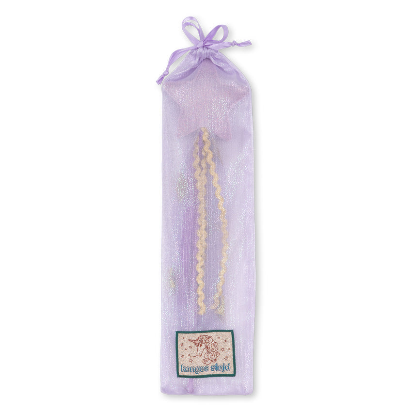 Konges Sløjd Magic Wand in Lavender Purple - glitter detail