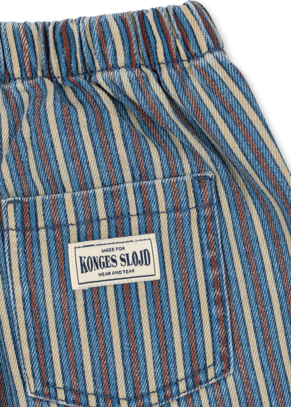 Konges Sløjd Magot Pants GOTS: Tricolore Bleu