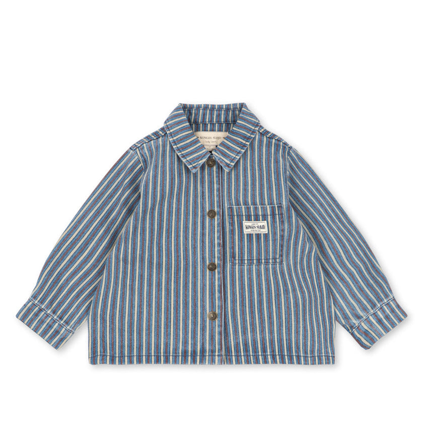 Konges Slojd Magot Shirt Tricolore Bleu