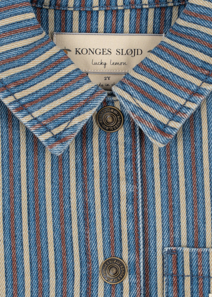 Konges Sløjd Magot Shirt GOTS: Tricolore Bleu