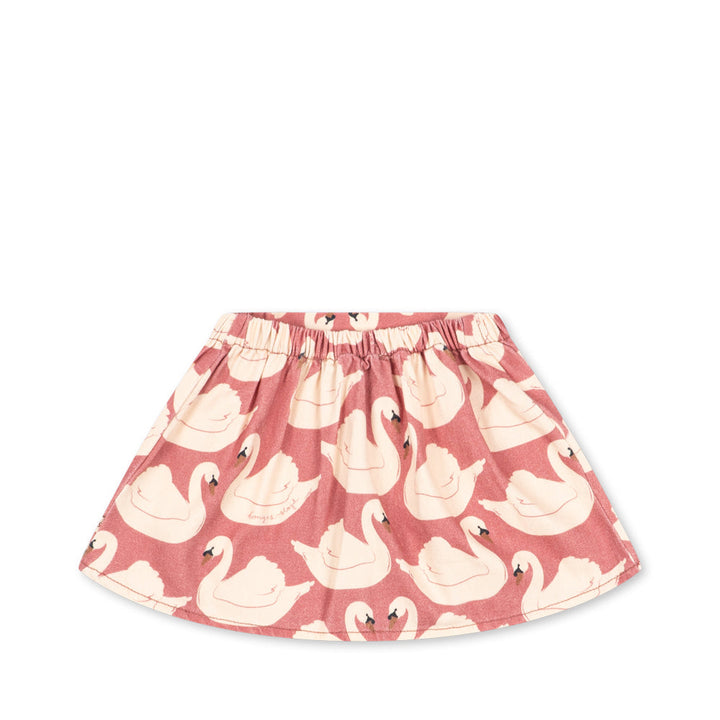 Konges Sløjd Magot Skirt GOTS: Swan Rose - alternate angle