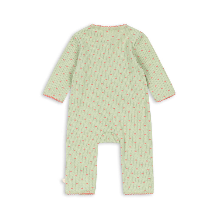 Konges Sløjd Minnie Newborn Onesie GOTS: Coeur Lint - alternate angle