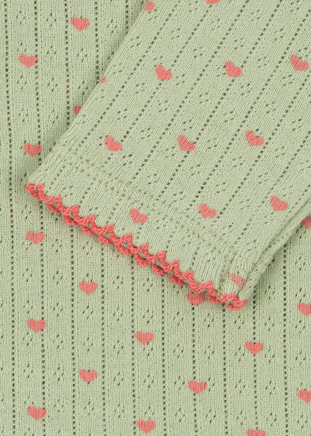 Konges Sløjd Minnie Newborn Onesie GOTS: Coeur Lint - angle 4