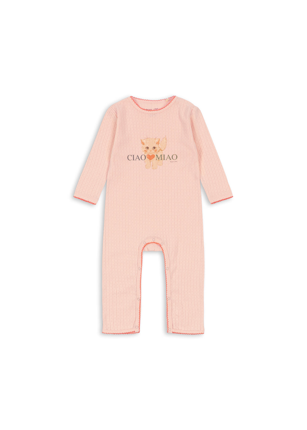 Konges Slojd Minnie Onesie Pale Blush