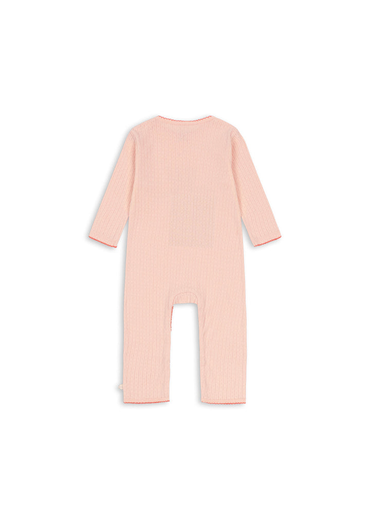 Konges Sløjd Minnie Onesie GOTS: Pale Blush