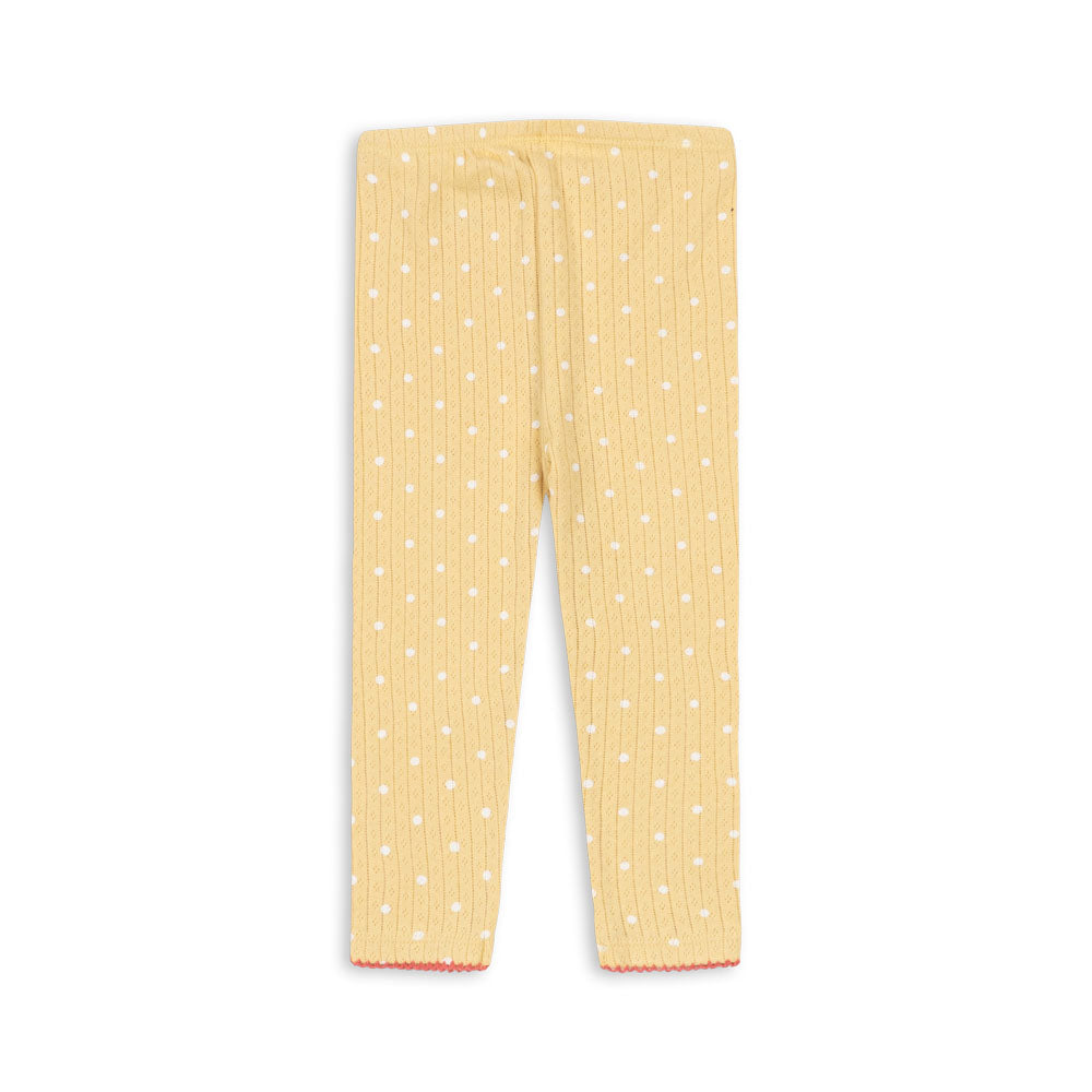 Konges Sløjd Minnie Pants GOTS: Dot Golden - alternate angle