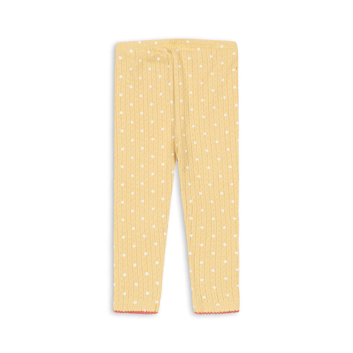 Konges Sløjd Minnie Pants GOTS: Dot Golden - alternate angle