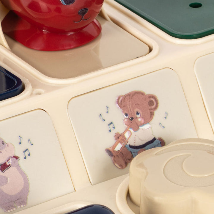 Konges Sløjd Pop Up Music Board - pop-up animals detail