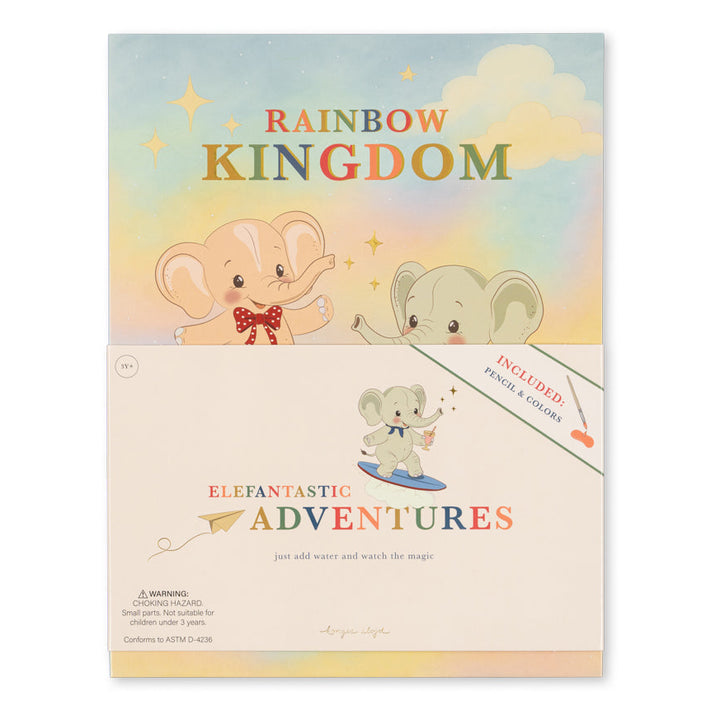 Konges Slojd Rainbow Watercolour Book Multi