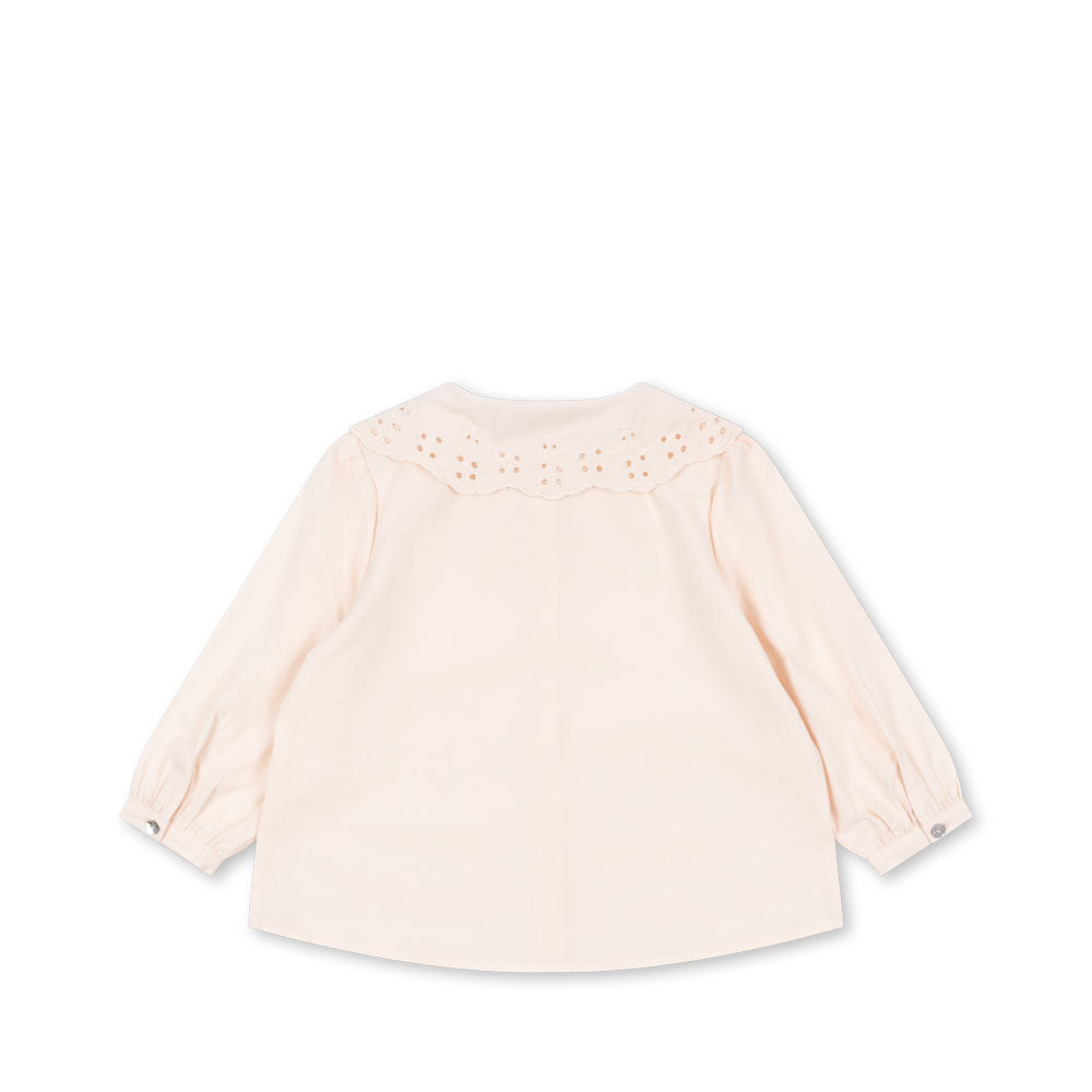 Konges Sløjd Rilo Collar Shirt GOTS: Powder Puff - alternate angle