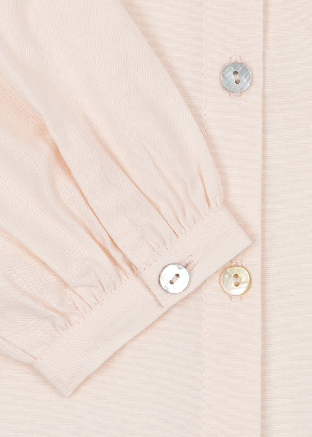 Konges Sløjd Rilo Collar Shirt GOTS: Powder Puff - angle 5