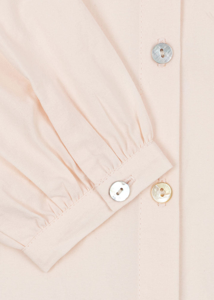 Konges Sløjd Rilo Collar Shirt GOTS: Powder Puff - angle 5