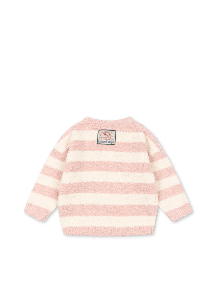Konges Sløjd Softy Sweater: Rosy Stripe