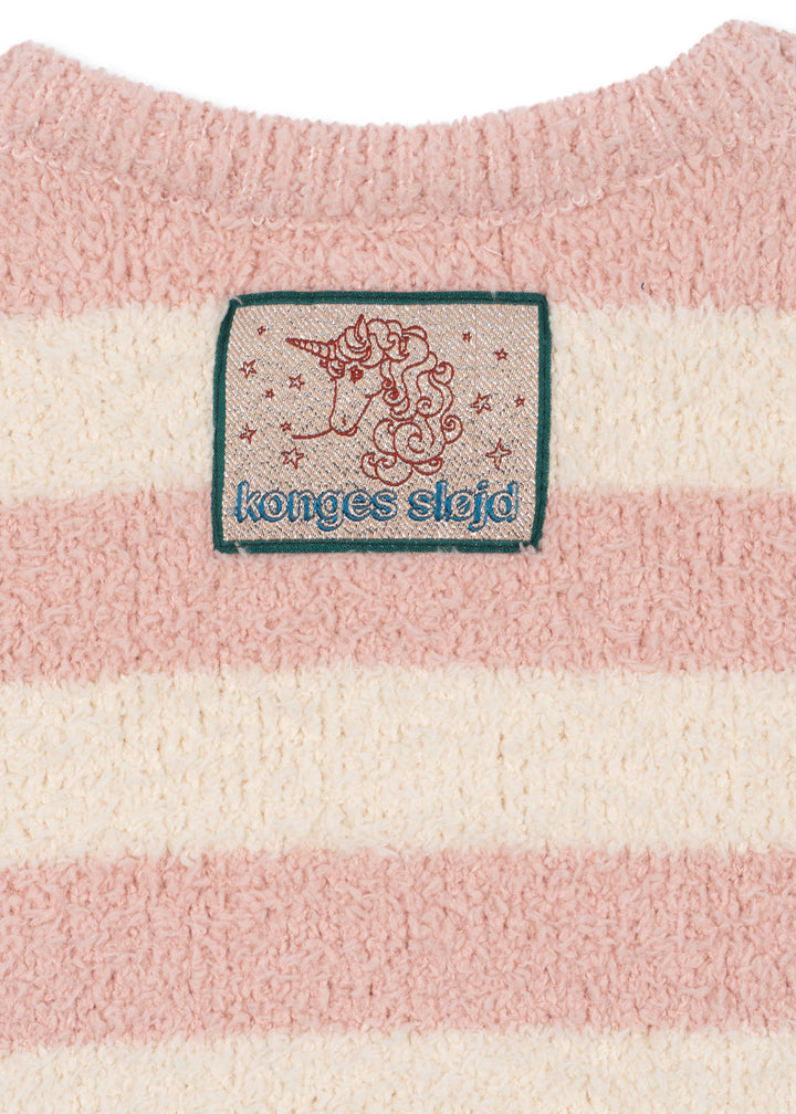 Konges Sløjd Softy Sweater: Rosy Stripe