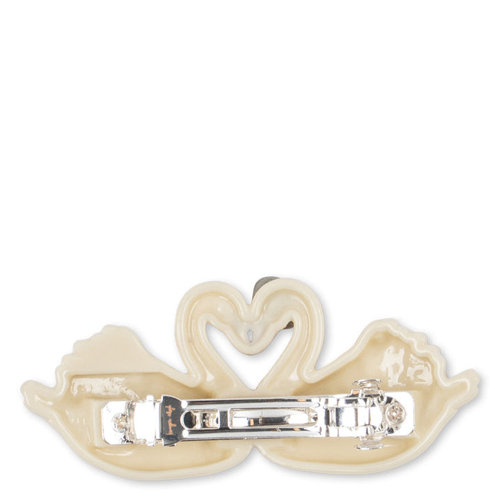 Konges Sløjd Swan Big Hair Clip - swan figure detail