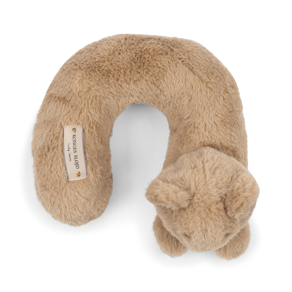 Konges Sløjd Teddy Neck Pillow: Teddy Bear - alternate angle